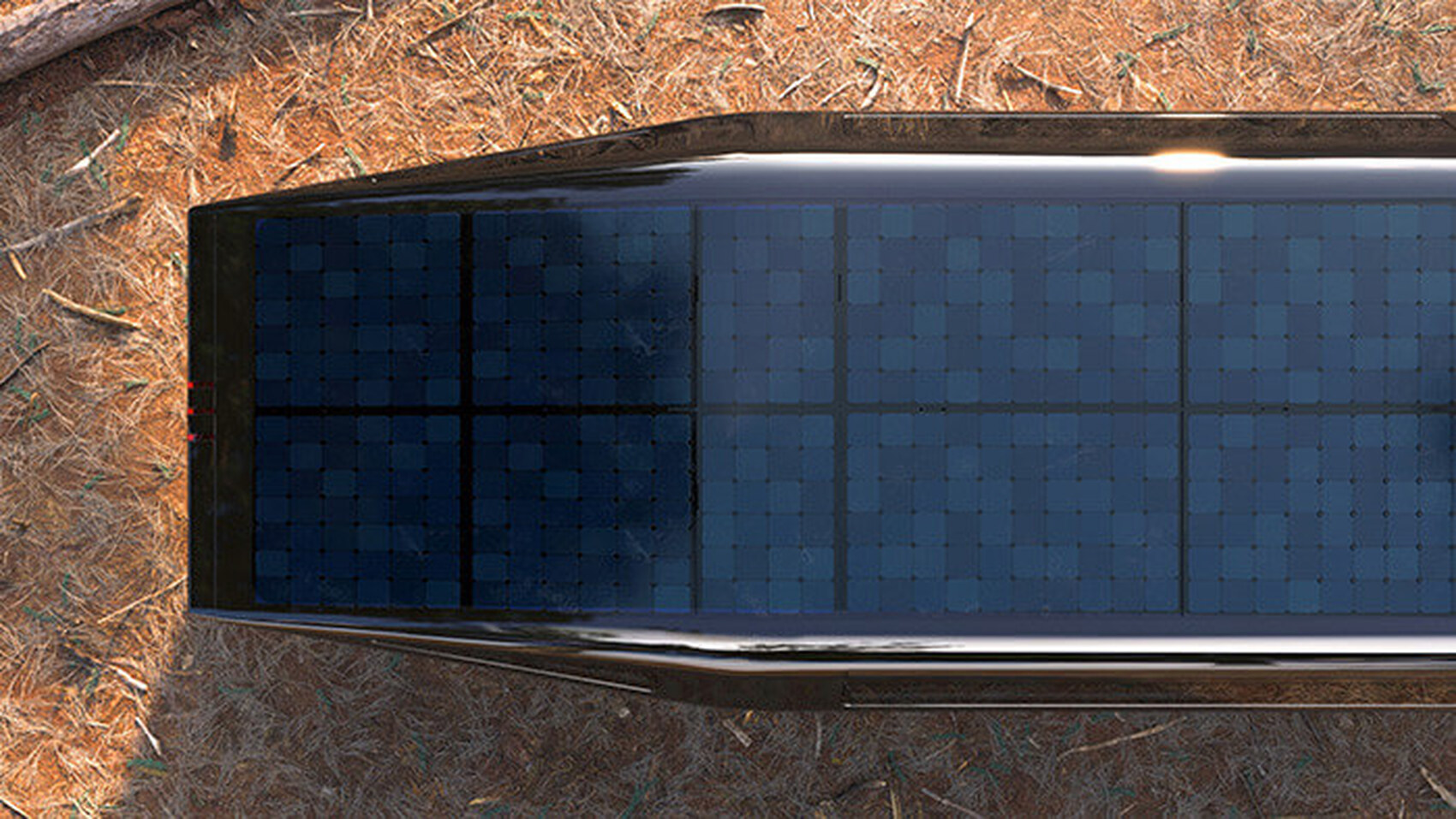 Lightship L1 seamless integrated rooftop solar panels