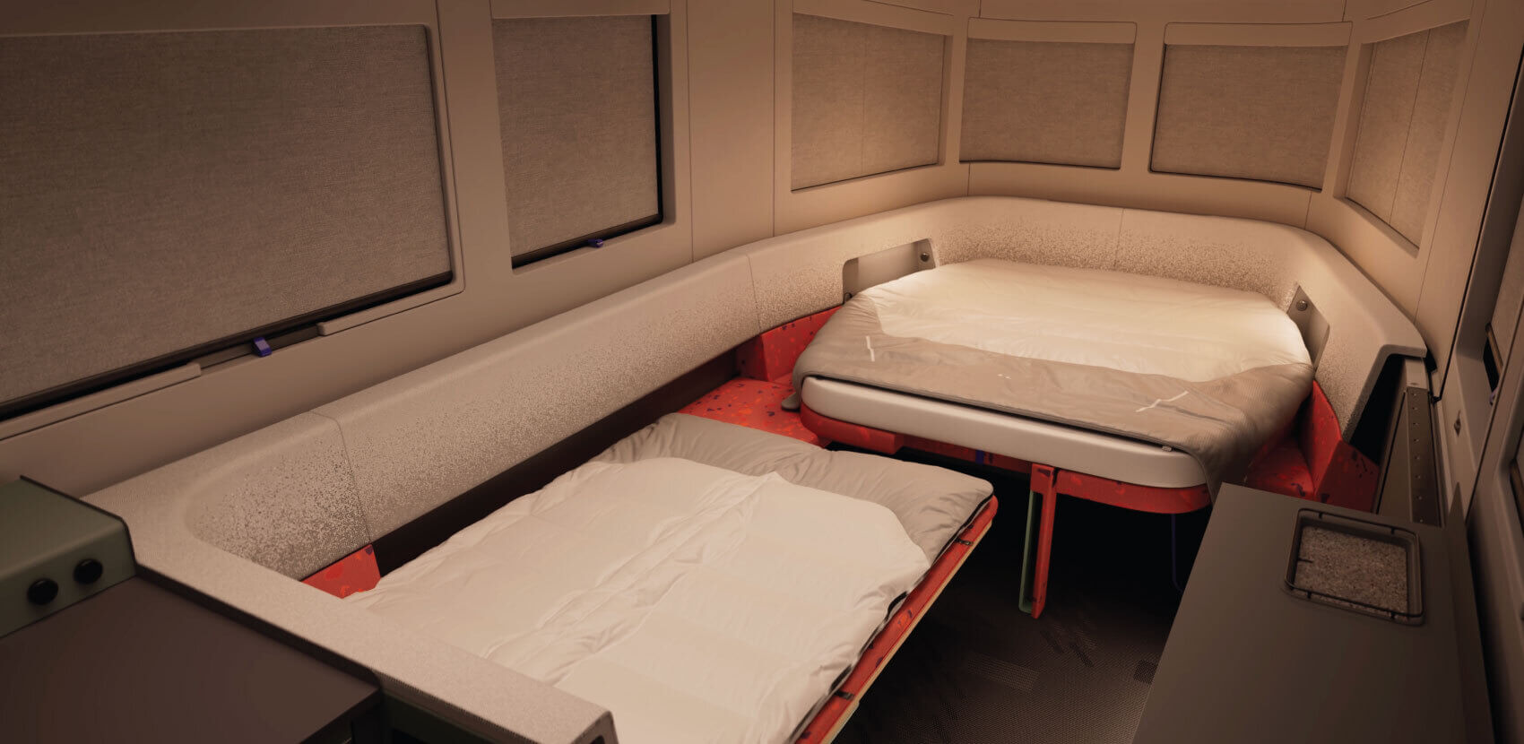 Simple space conversion that easily sleeps four